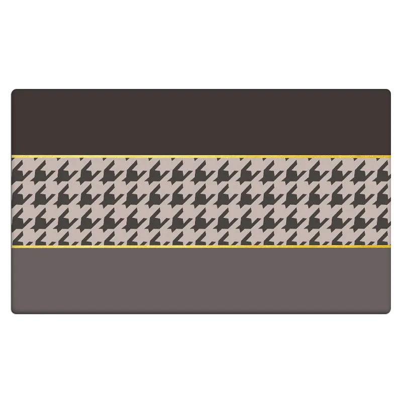 Non-Slip Super Absorbent Bath Mat Quick Dry Shower Mat, 40 x 60cm - Grid Design