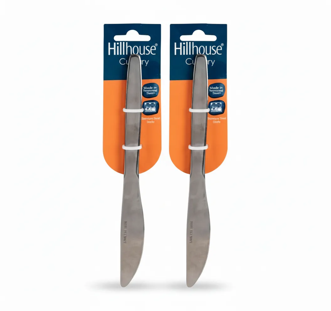 Hillhouse 2 Piece Kitchen Knives Set for Slicing and Chopping - 2 Pack