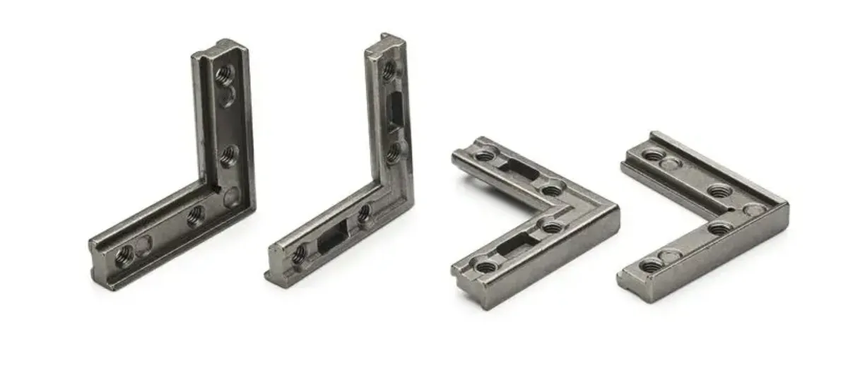 90 Degree Corners, Steel, 4 Pieces