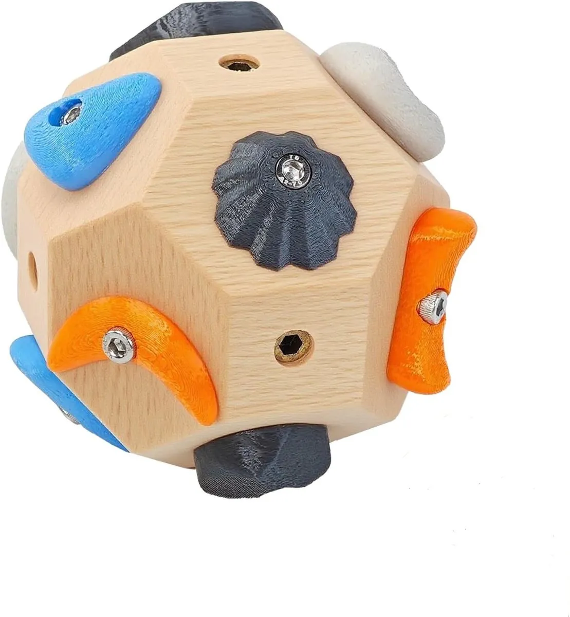 3D Rock Climbing Training Ball for Finger Strength and Precision