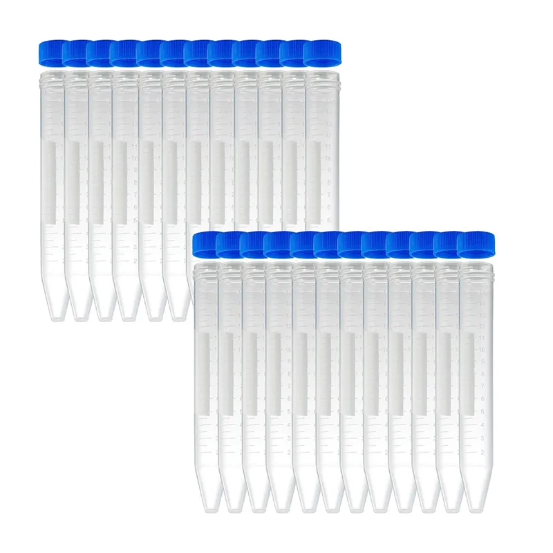 Conical Centrifuge Tubes 15Ml 100 Pcs Sterile Plastic Test Tubes