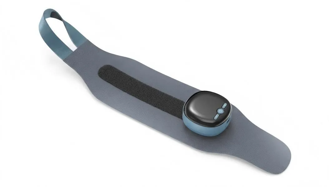3-in-1 Wearable Wrist and Hand Massager with Detachable Controller - Grey