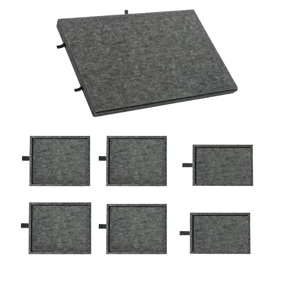 Bestby - Portable Jigsaw Puzzle Board for 1000 Piece Puzzles with 6 Drawers