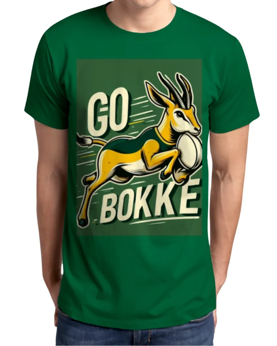 Go Bokke Tshirt - Rugby World Cup 2023