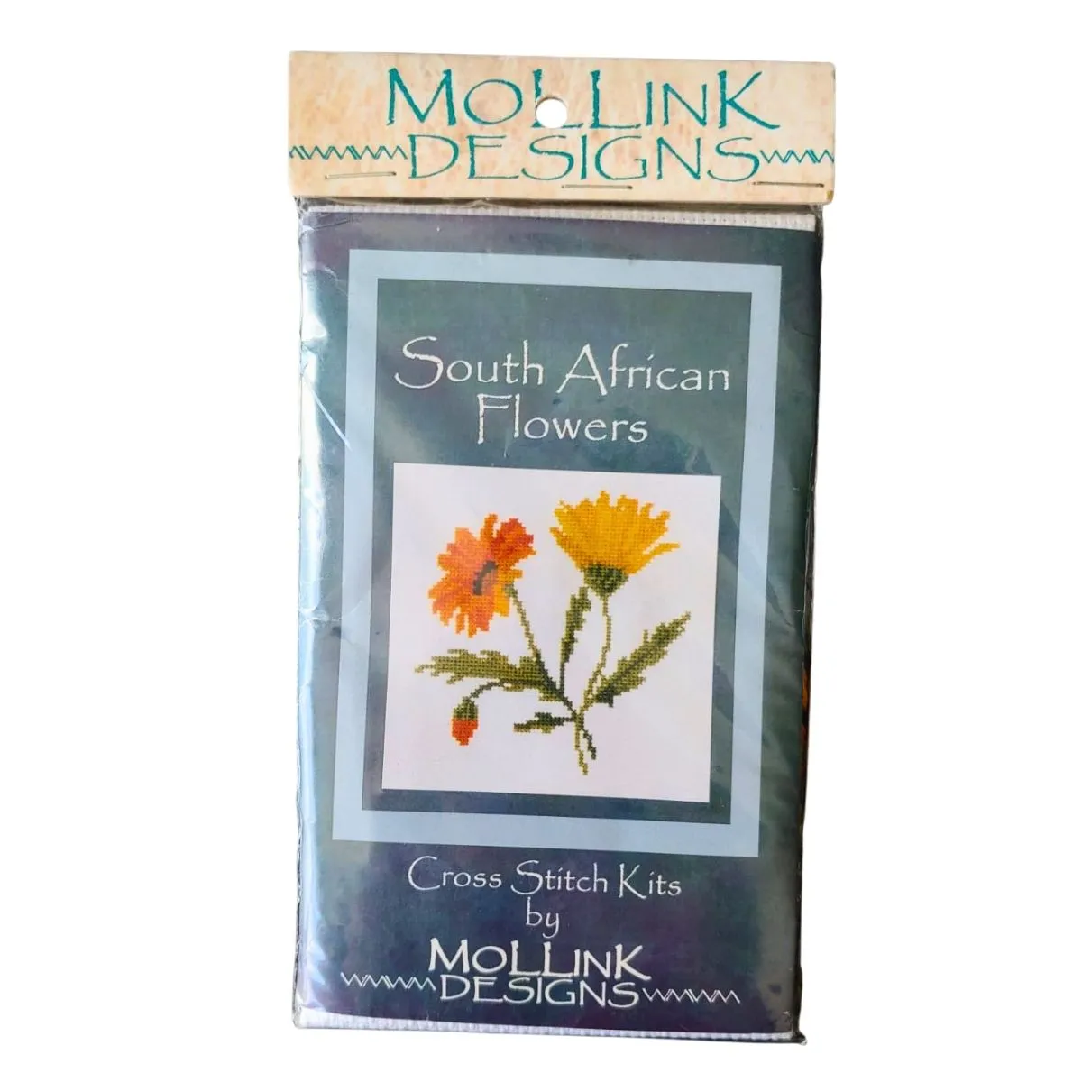 South African Cross Stitch Kit - Namaqualand Daisy
