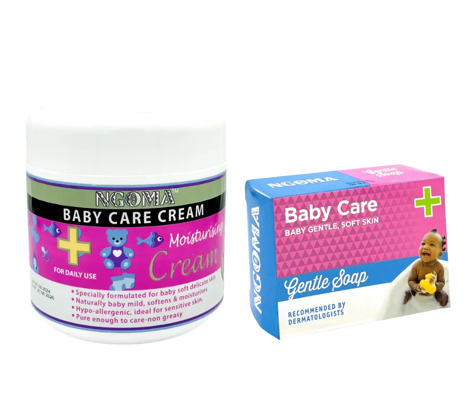 NGOMA - Baby Care Skin Softening Combo (Cream & Soap)