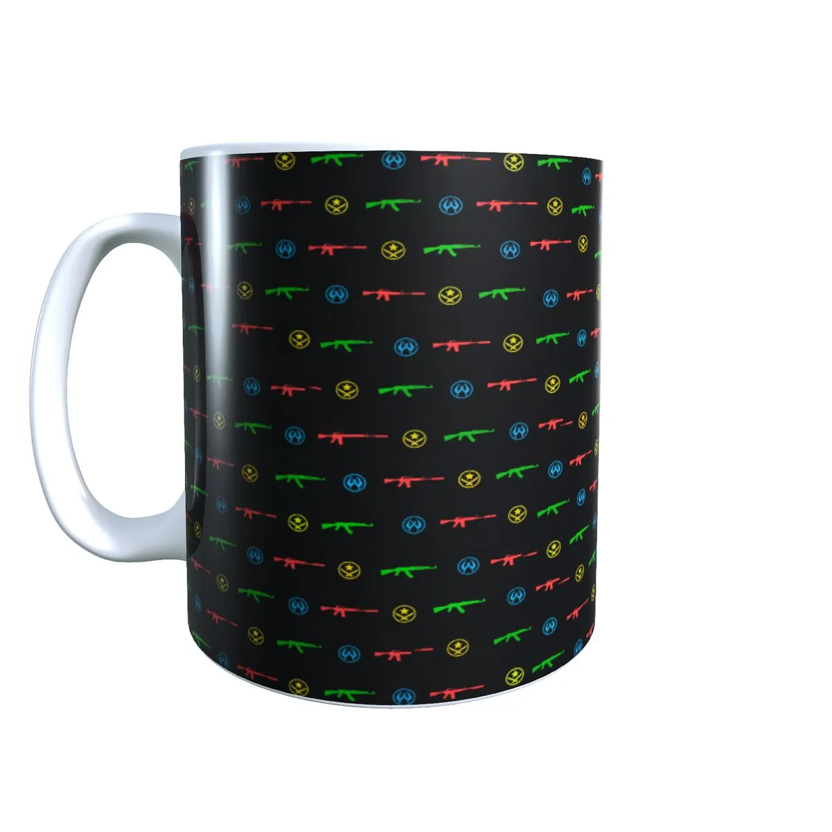 AK47 & M4 Pattern - Counter Strike Coffee Mug