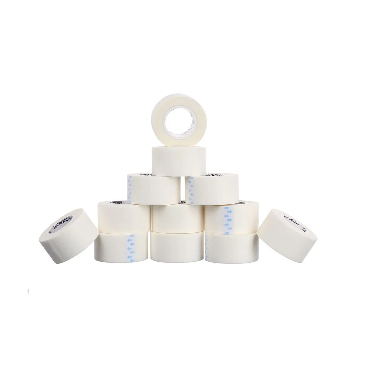 Multipurpose Breathable Sports Tape - Pack of 12 rolls (25mm x 9.1m)