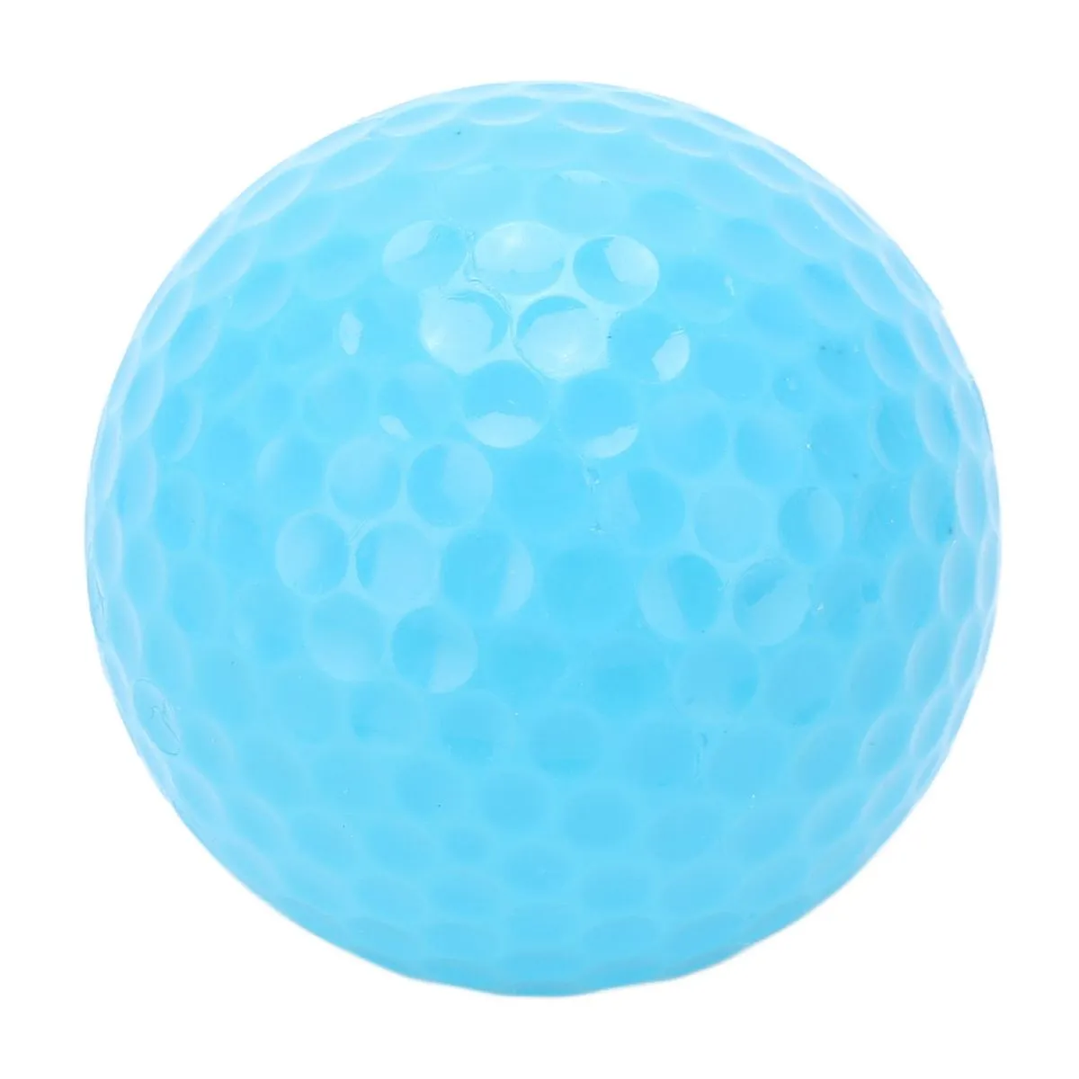 Floating golf balls light blue