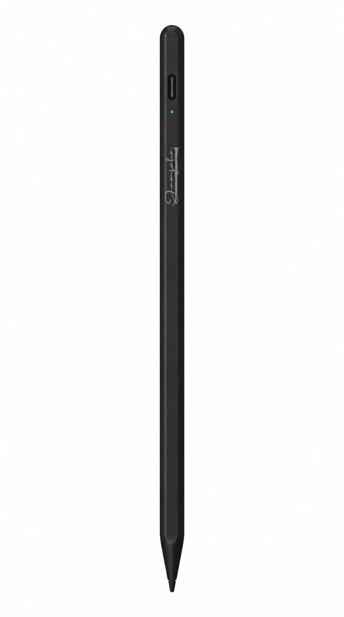 Jamjake iPad Stylus Pen with Palm Rejection & USB-C Charging - Black