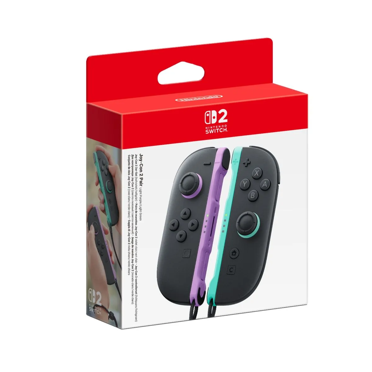 Nintendo Switch 2 Joy-Con Pair Parallel Import - Light Purple/Light Green