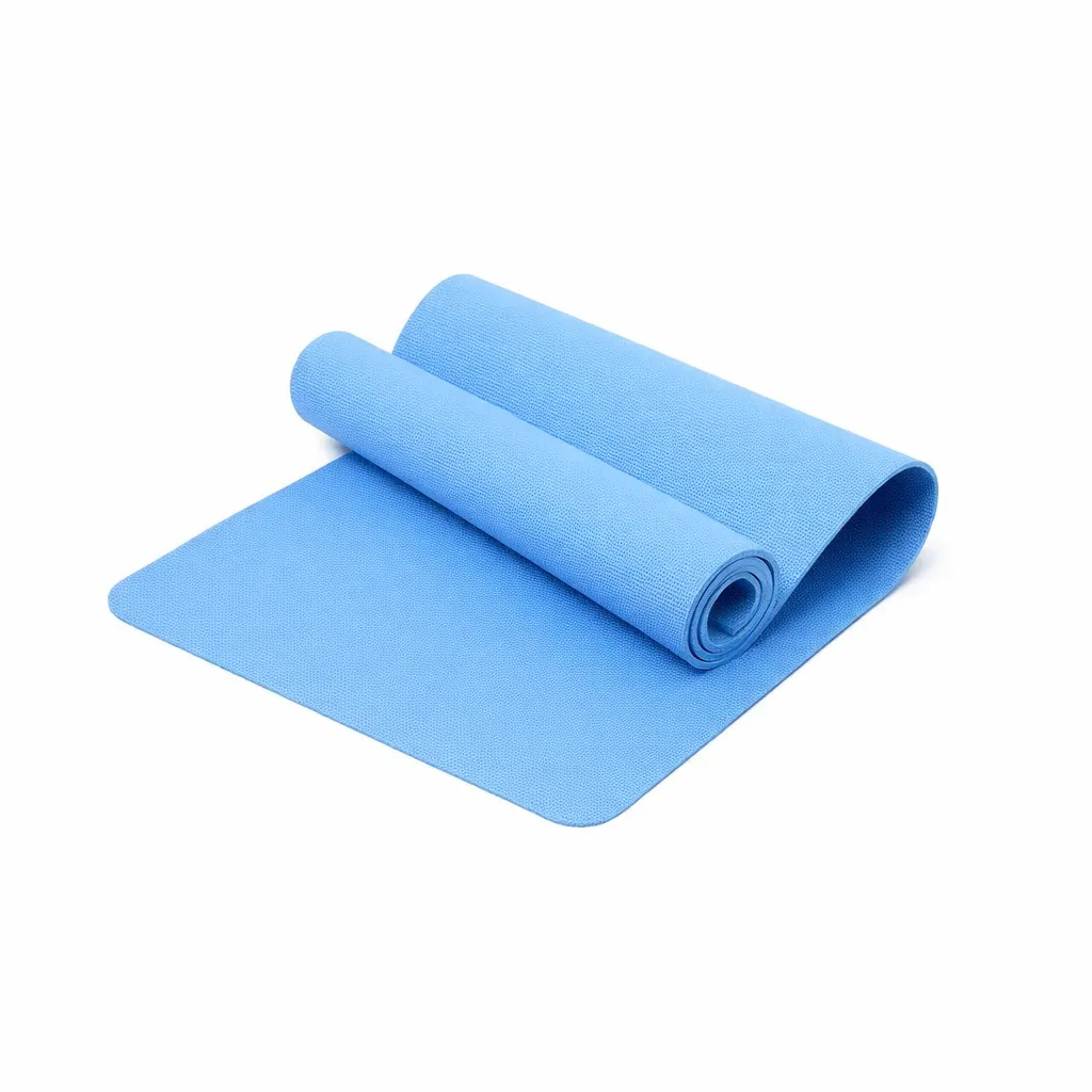 Premium Colorful Non-Slip Yoga & Exercise Mat - Blue