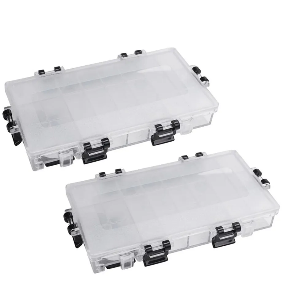2Pcs Paint Palette Box 24 Well Airtight Paint Palette