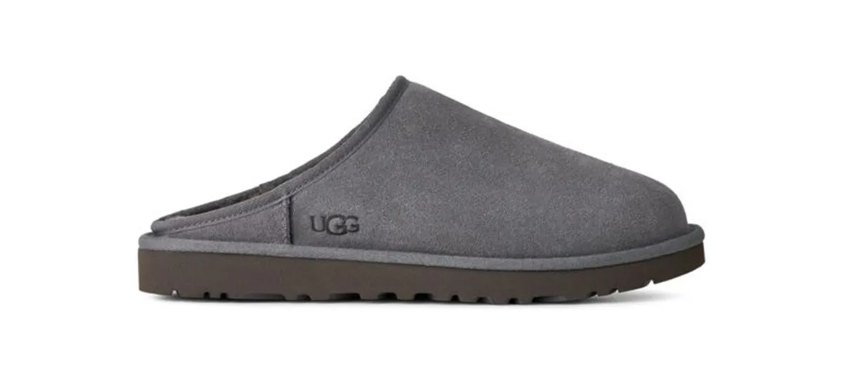 UGG Mens Classic Slip-On Dark Grey