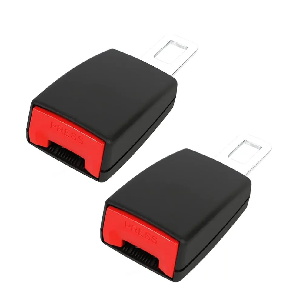 Automotive Safety Car Seat Belt Buckle Clip Extender- Set of 2
