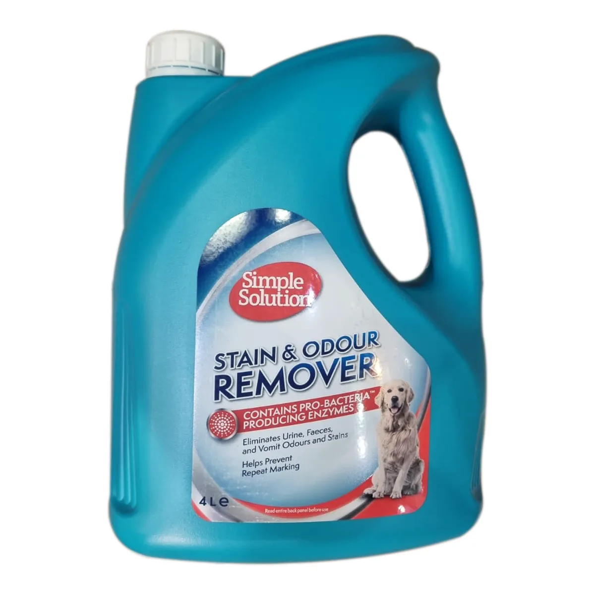 Simple Solution Pet Stain & Odour Remover 4LT-Enzyme Formula, Multi-Surface