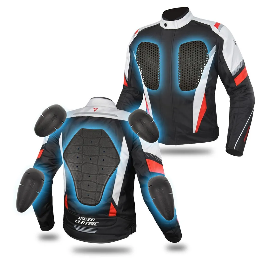 Motocentric Motorcycle Jacket for Men Motorbike Jacket with Armored