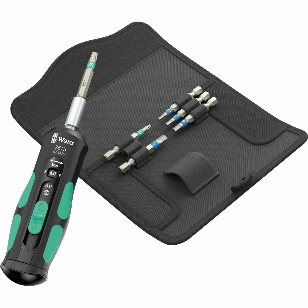 Wera 05075850001 - 7515/7 Kraftform Safe Torque Speed Bicycle Set, 1, 7 Pc