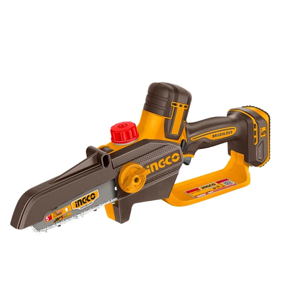 Ingco - Cordless Fast Cutting Pruning Saw - Machine Only - 130mm - 5"