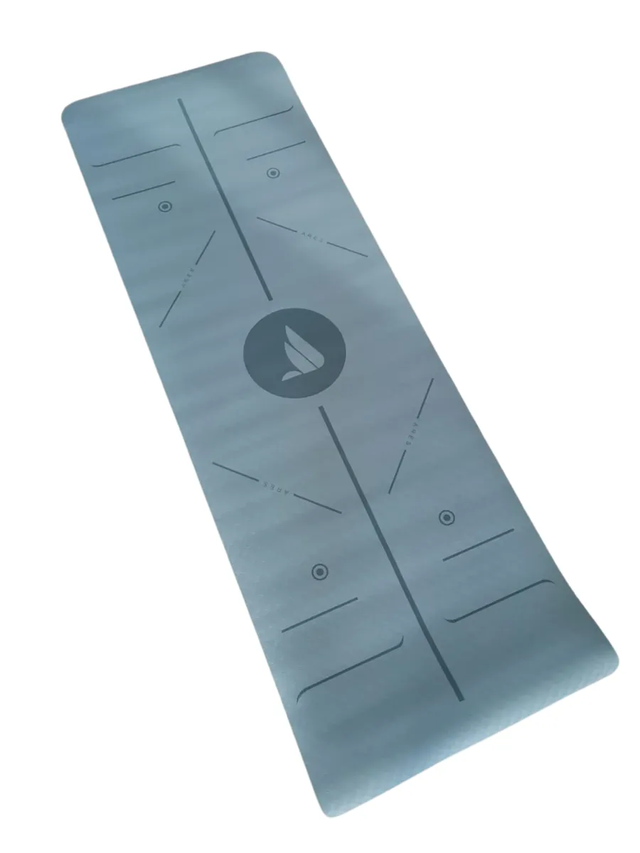 Ares Active TPE Yoga Mat - Blue/Black