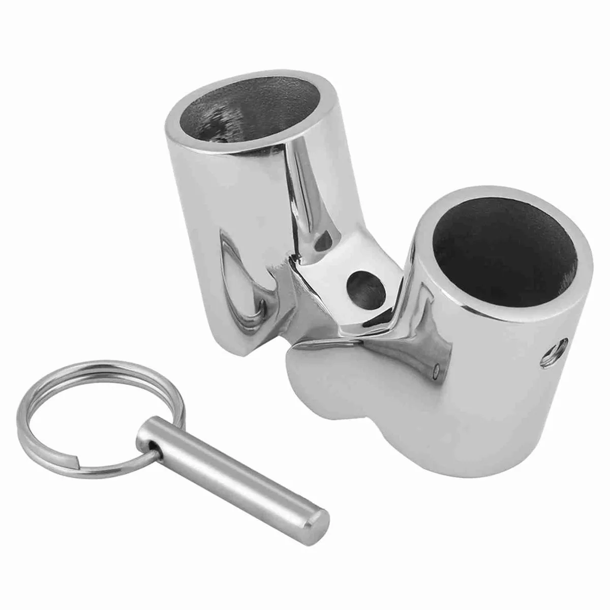 Marine Stainless Steel Folding Swivel Tube Connector 25mm