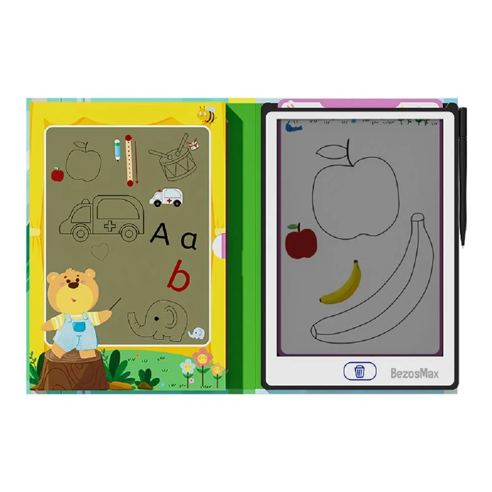 BezosMax LCD Writing Tablet for Kids, 8.5'' Colorful Drawing Doodle Board
