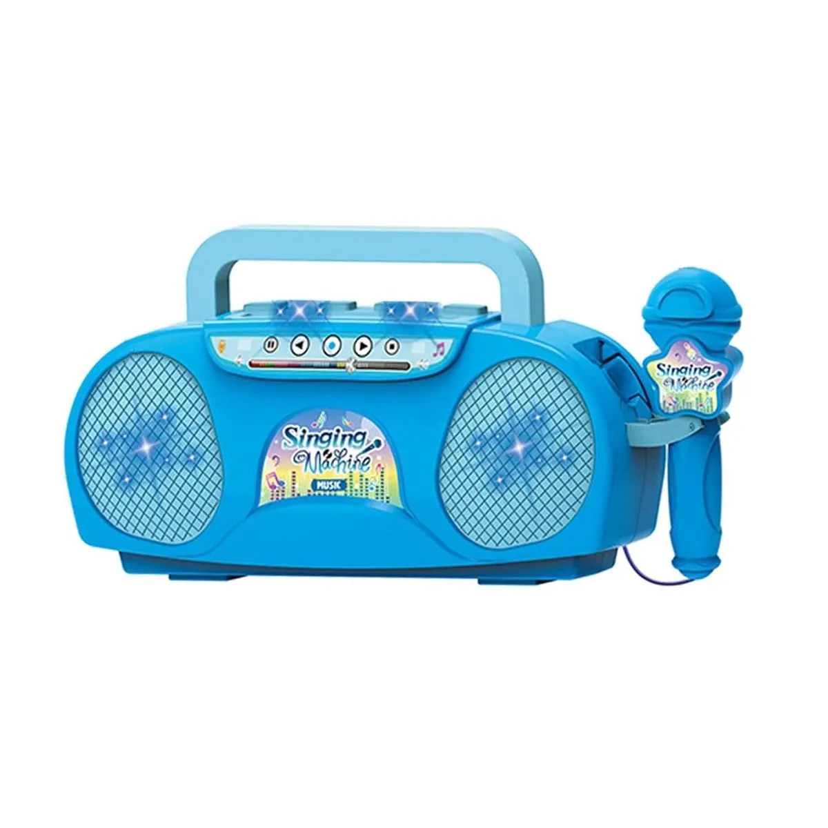 Portable Karaoke Singing Machine for Kids - Blue