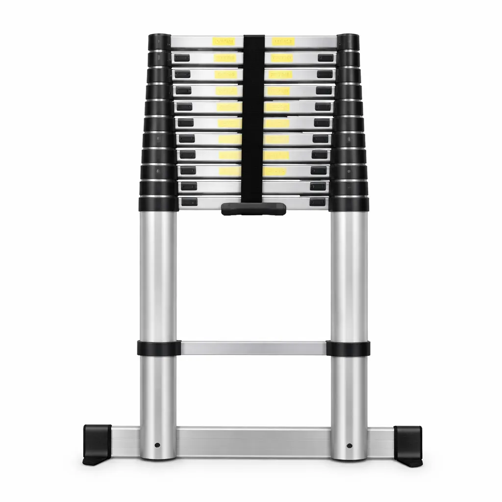 Telescopic Step Ladder - 5m, Multi-Use, Safe