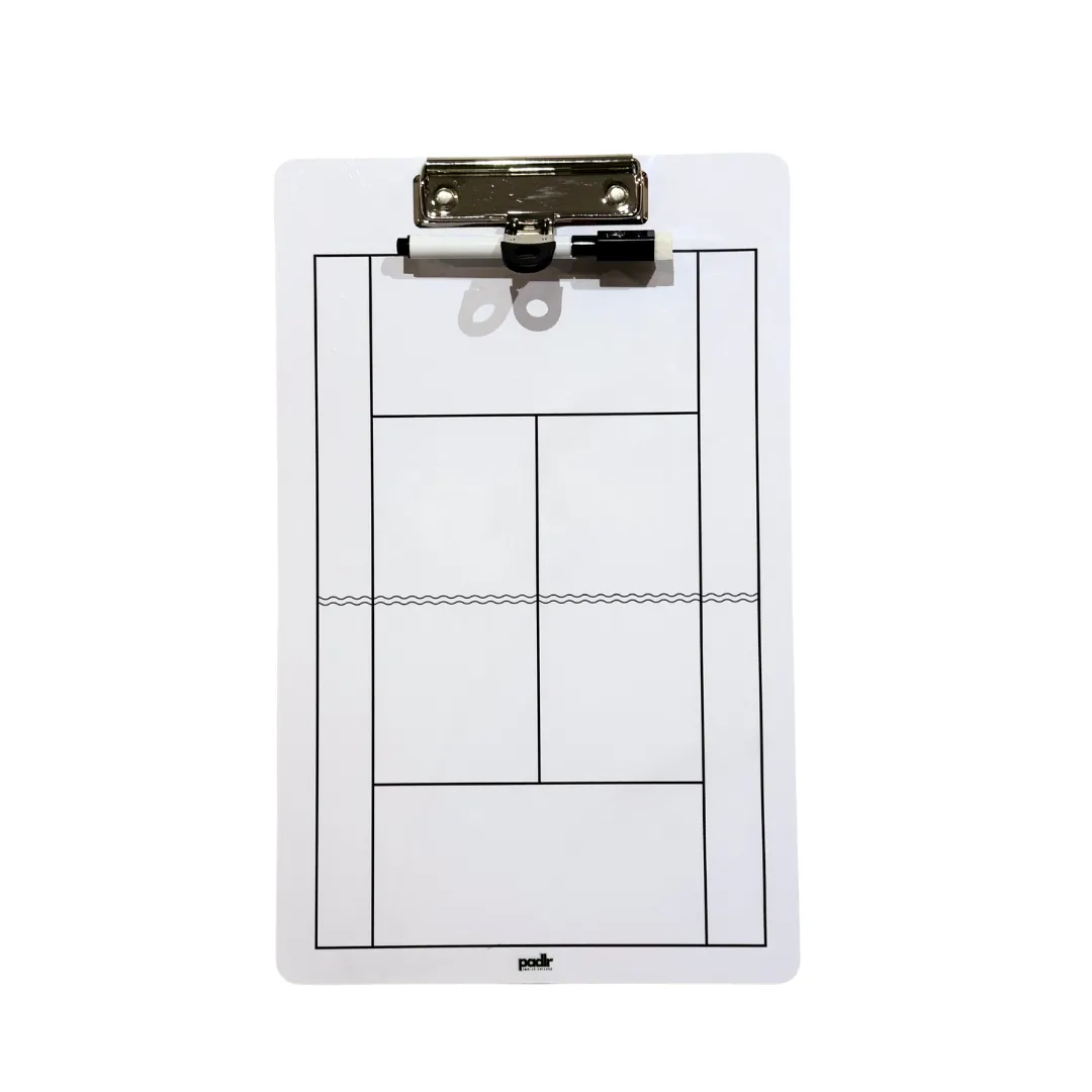 Padlr Sports Science Dual-Sided Padel & Tennis Tactical Coaching Board