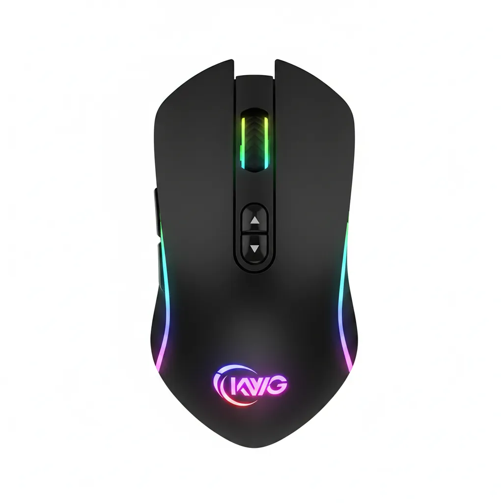 KWG RGB Streaming Lighting for Gaming with 7 Control Keys