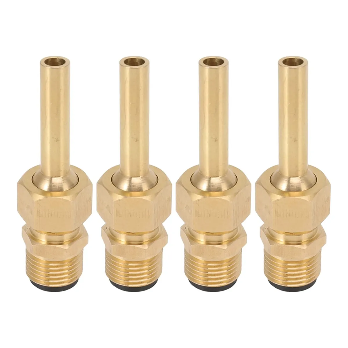 4 Pcs Direct Jet Copper Water Fountain Nozzle