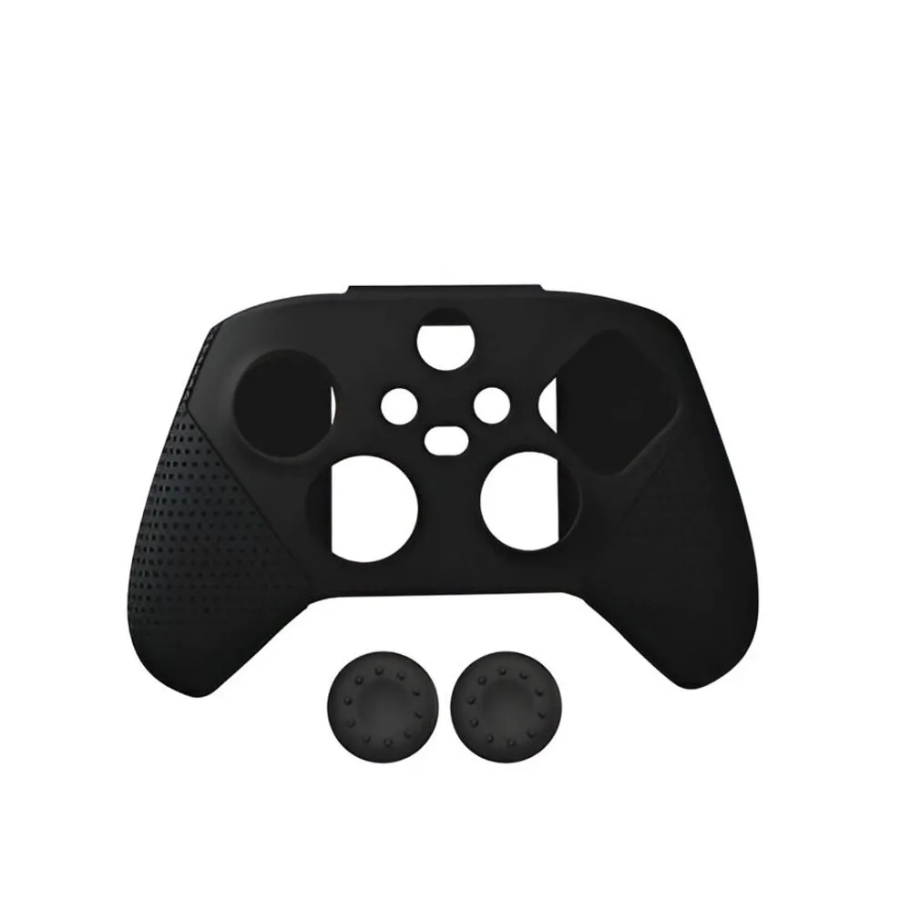 Dobe TYX-0626 Xbox Series S/X Controller Skin and Thumb Grip Covers - Black
