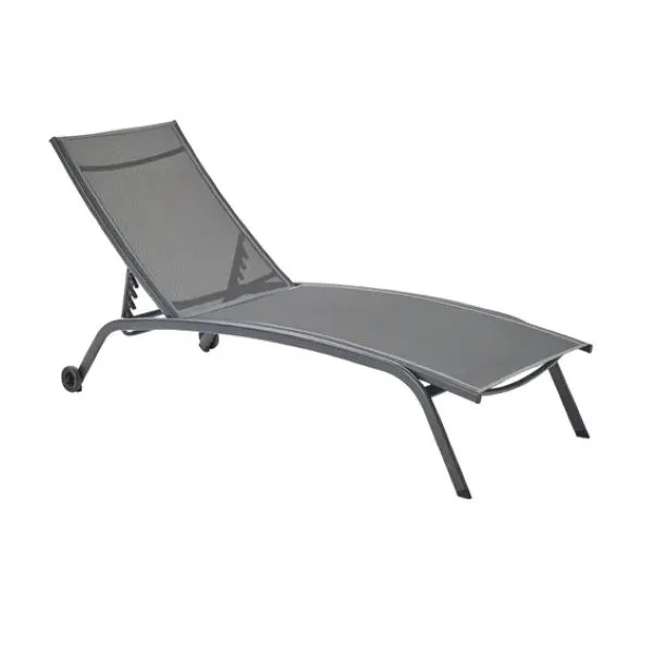 Sunbed Rivera 4way Dgrey