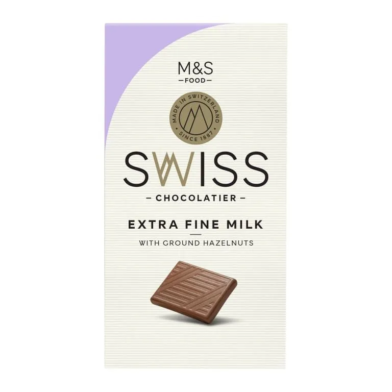 M&S Collection Swiss Extra Fine Milk Chocolate 125g