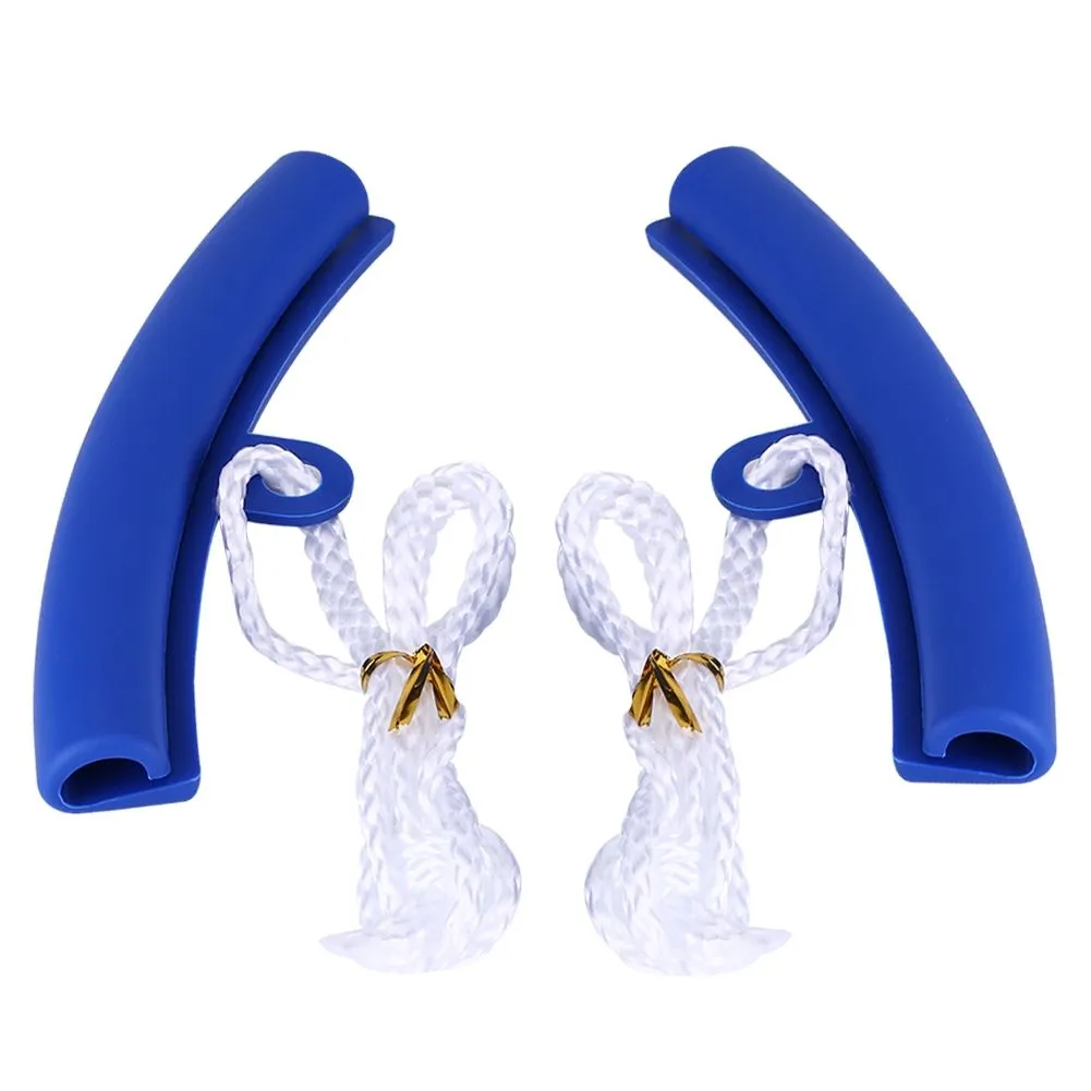 2Pcs Motorcycle Car Wheel Rim Protectors Tire Edge Protection Tools Blue