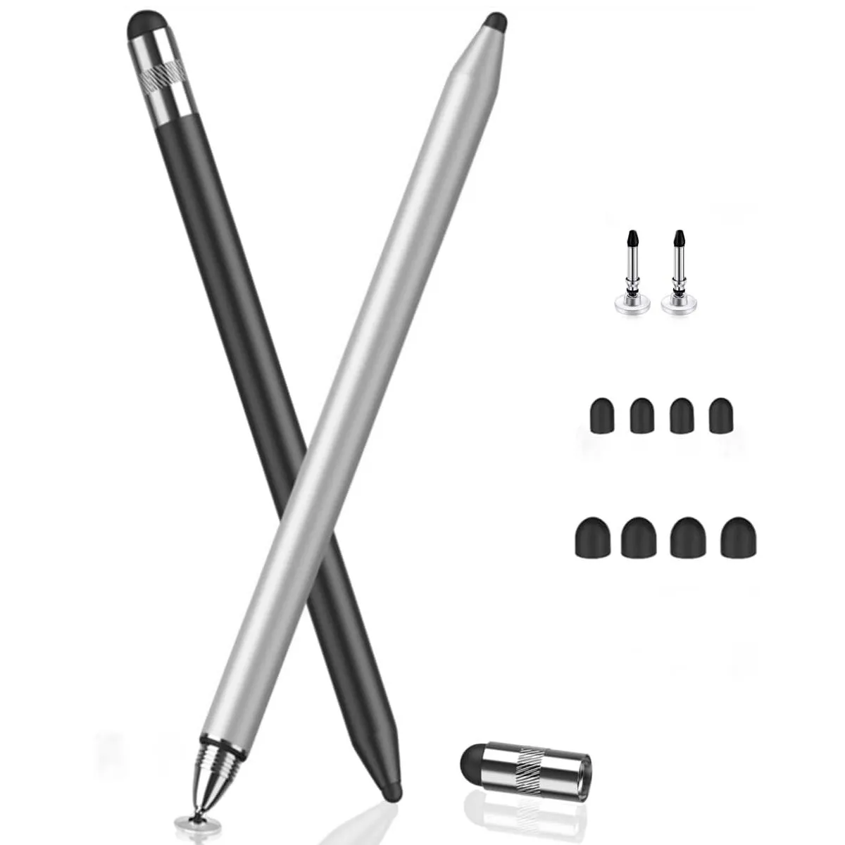 QYNIAL 3 in 1 High Sensitivity & Precision Capacitive Stylus Pens 2Pcs