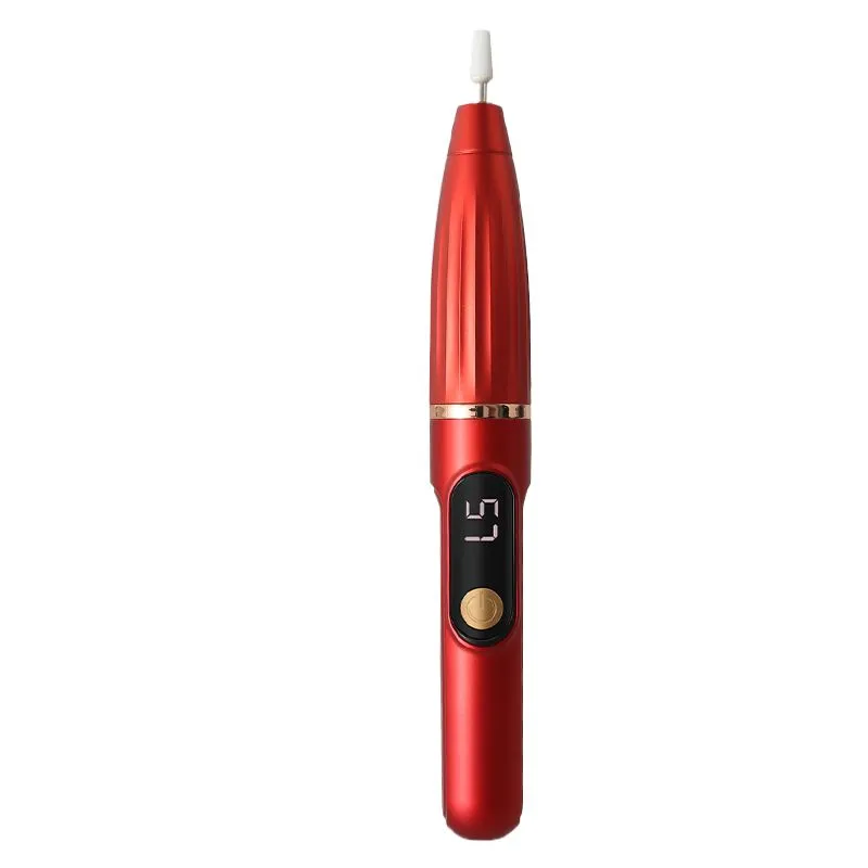 Rechargeable LCD Electric Nail Grinder, Portable Polisher for Home NailCare