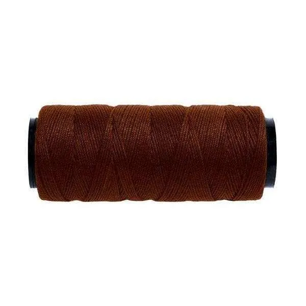 Ann04853 - Annie - Weaving 70M Thread Bulk Chestnut Brown - 6 Pack