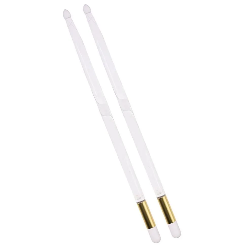 5A Acrylic Luminous Drum Stick Bright Led Light Up Drumsticks Jazz