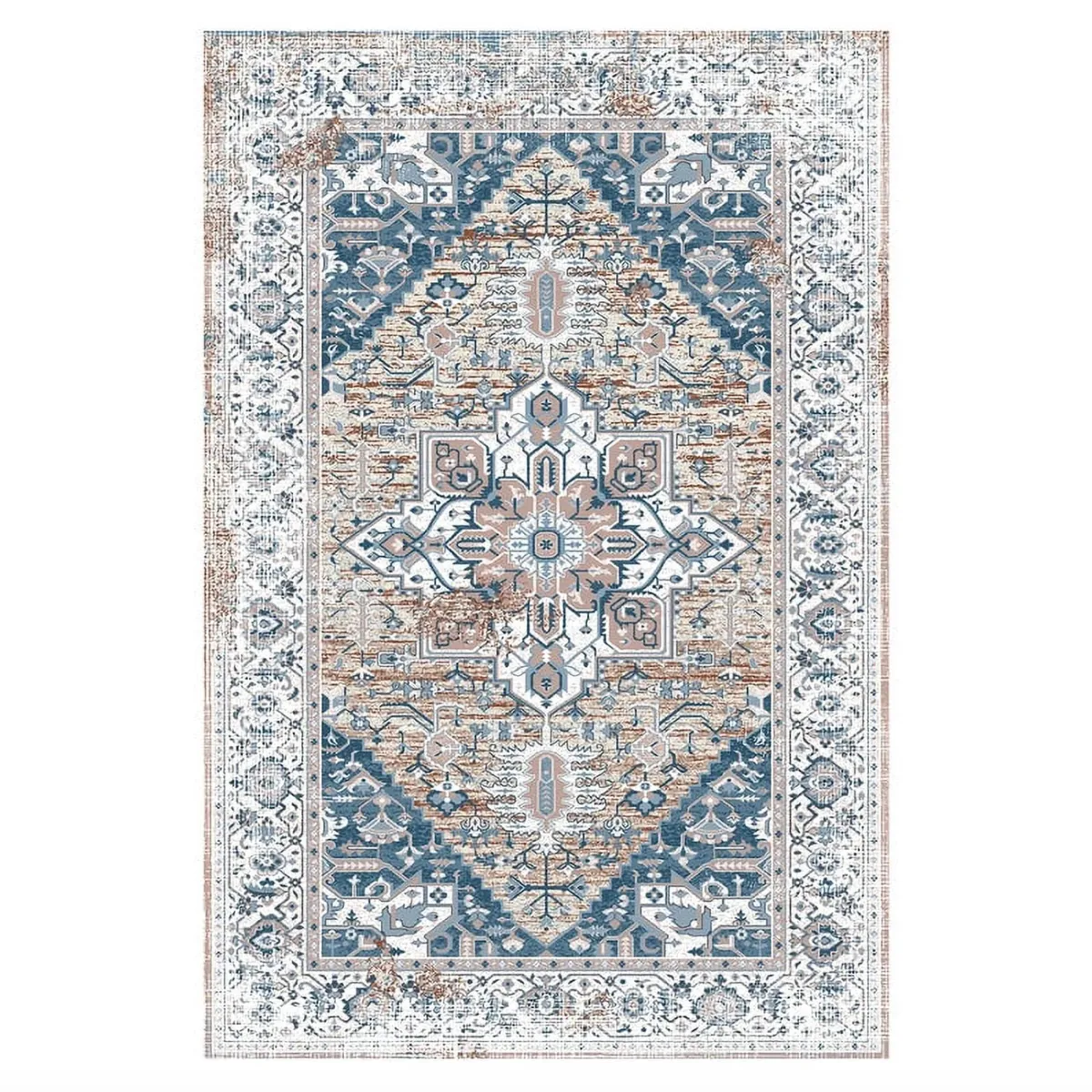 Decor Imitation Cashmere Soft Nordic Bohemian Persian Area Rug Carpet