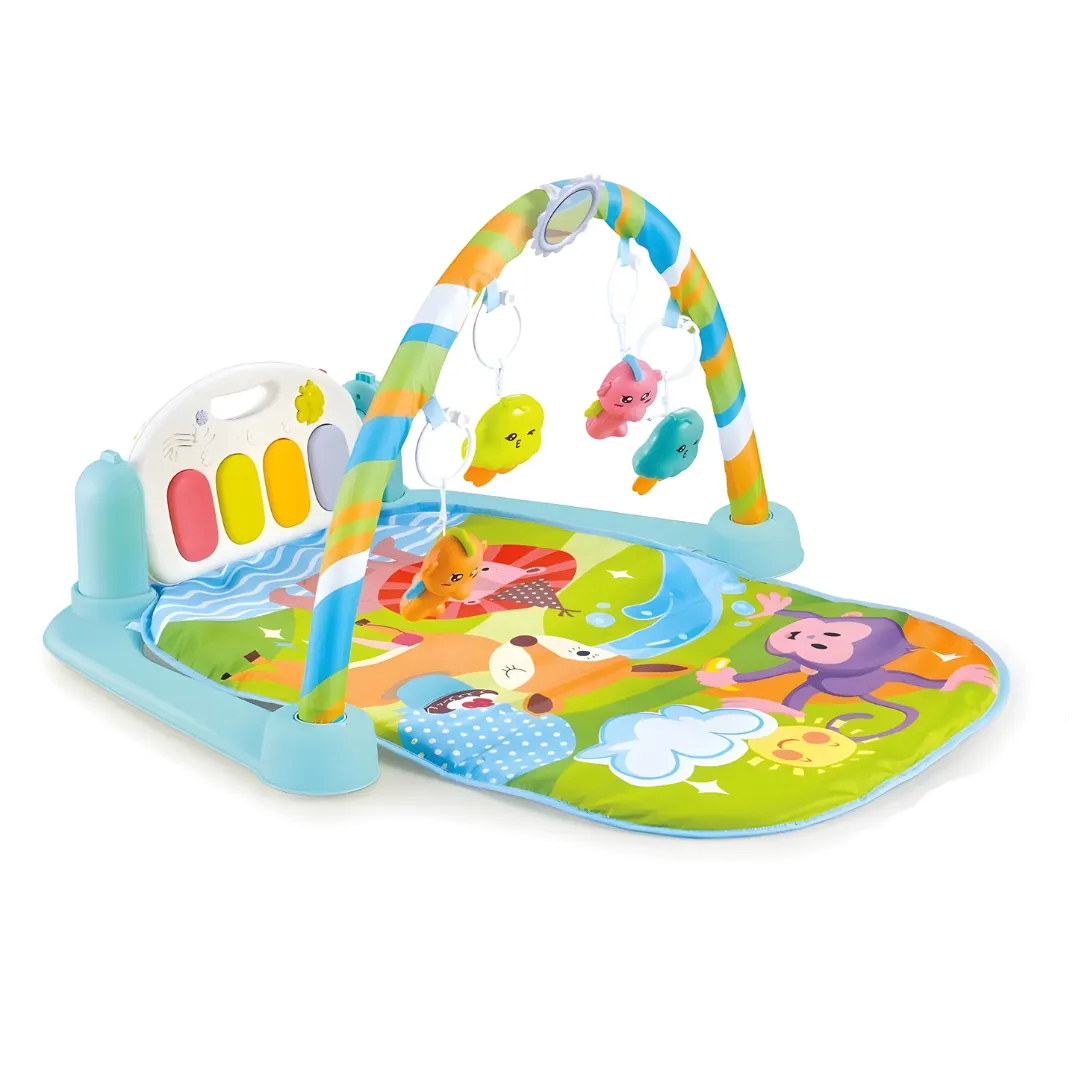 Baby Piano Gym Play Mat with Toys & Music - Activity Mat - Toys for Babies