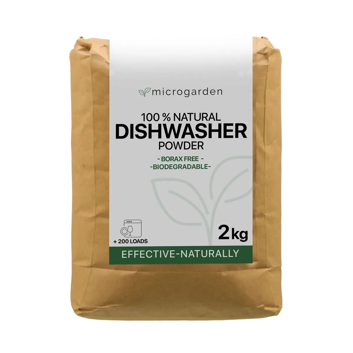 Microgarden 100 % Natural Dishwasher Powder