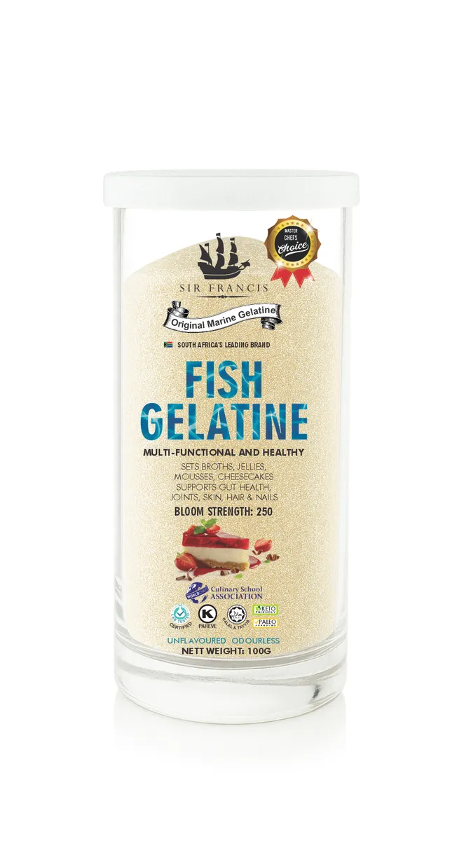 Sir Francis Fish Gelatine 100g Jar
