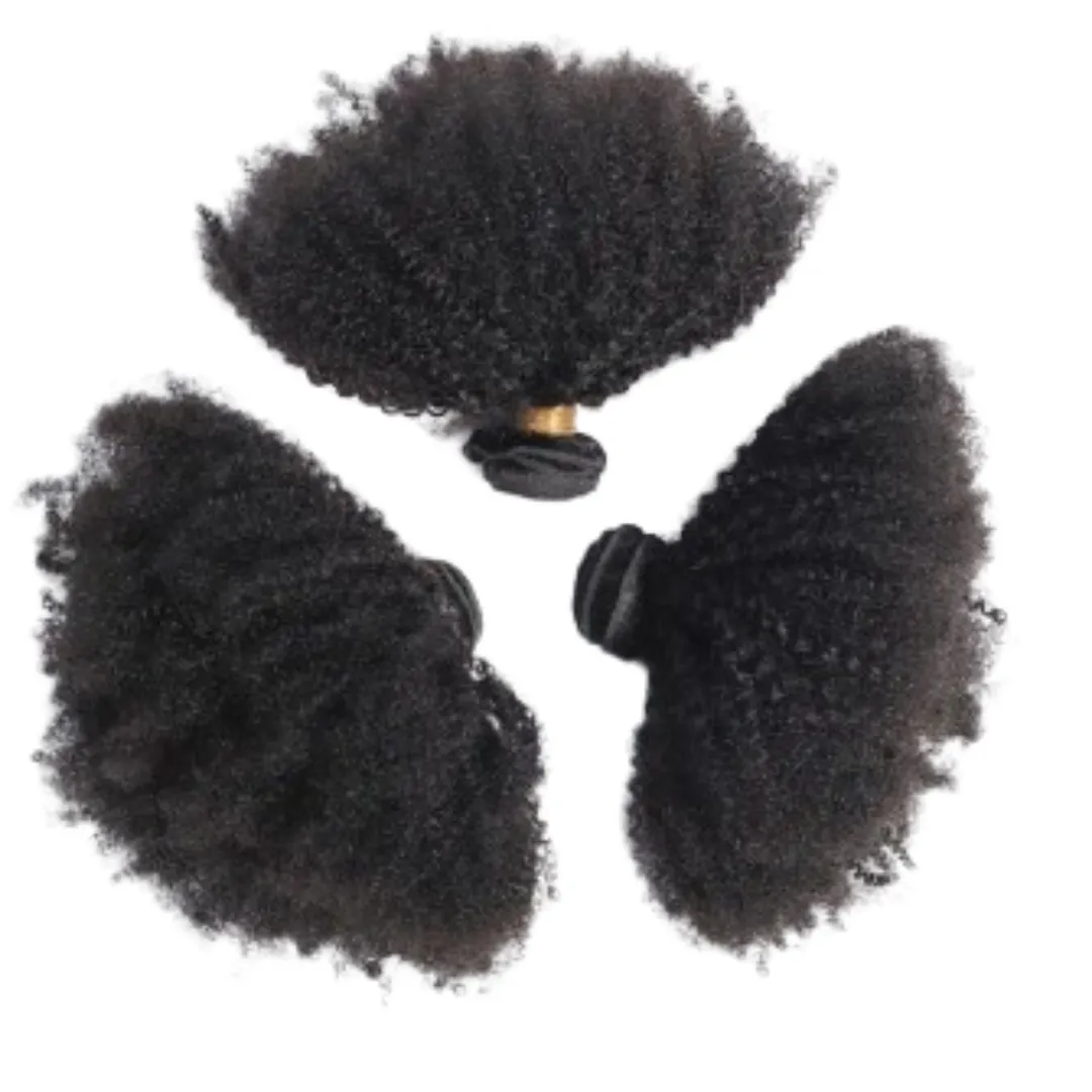 Brazilian Hair Kinky Curls Bundles.