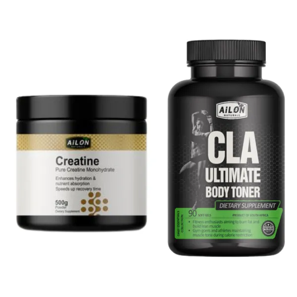 Creatine Monohydrate & CLA Body Toner - Muscle Growth, Strength &Fat Loss