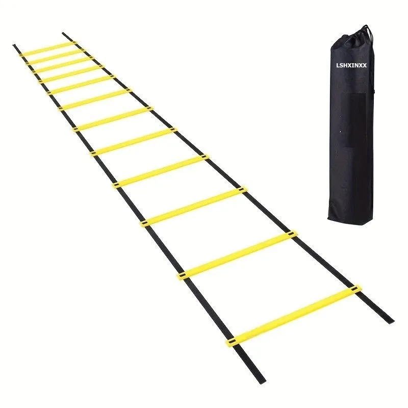 Agility Ladder Agility Training Ladder Speed 10 Rung 5M with Carrying Bag
