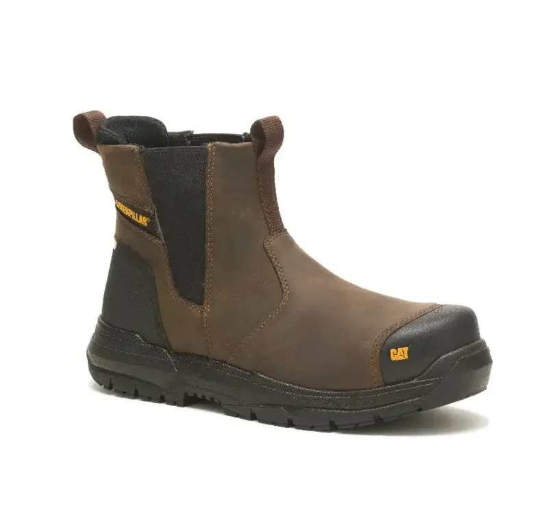 CAT PROPANE 2.0 Steel Toe Dark Coffee Workwear Boots