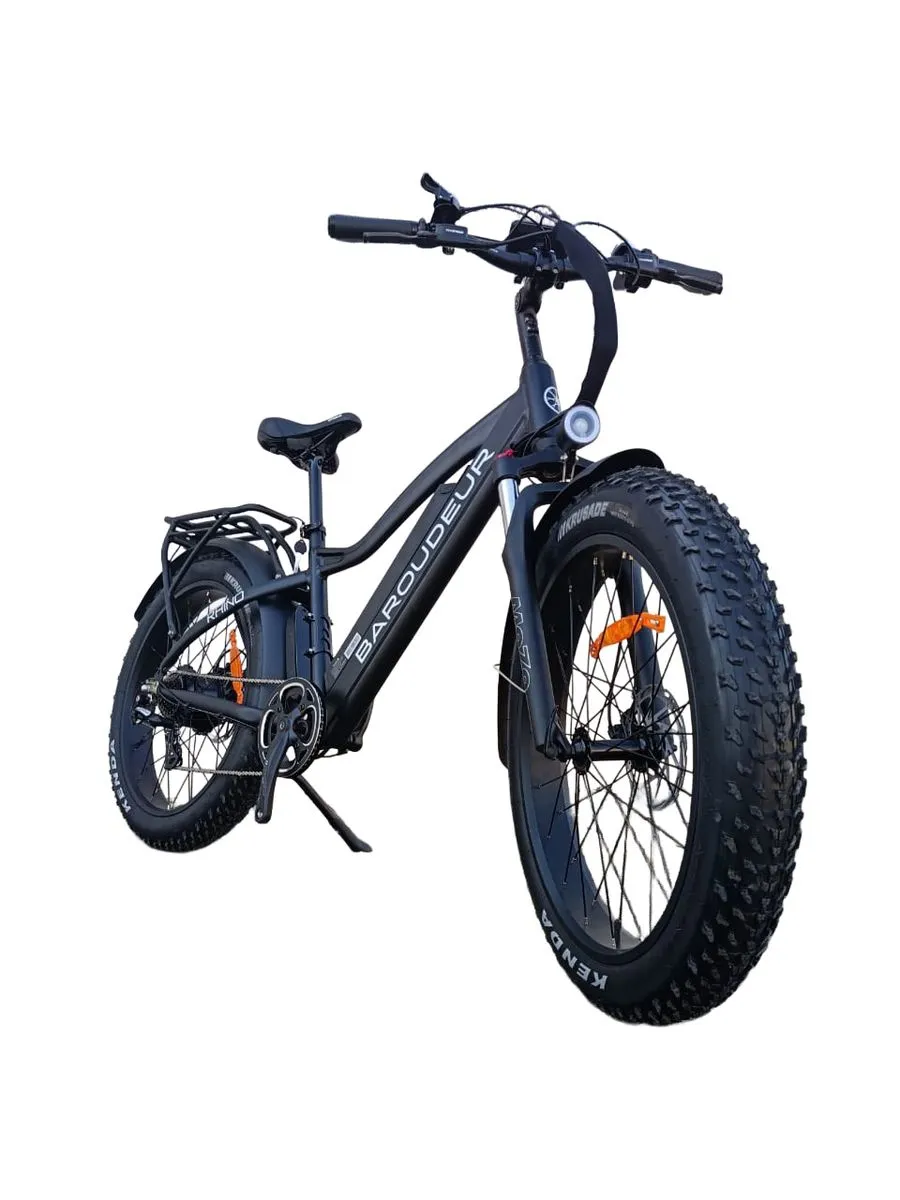 Baroudeur Bicycles E-Bike 750 Watt - Black