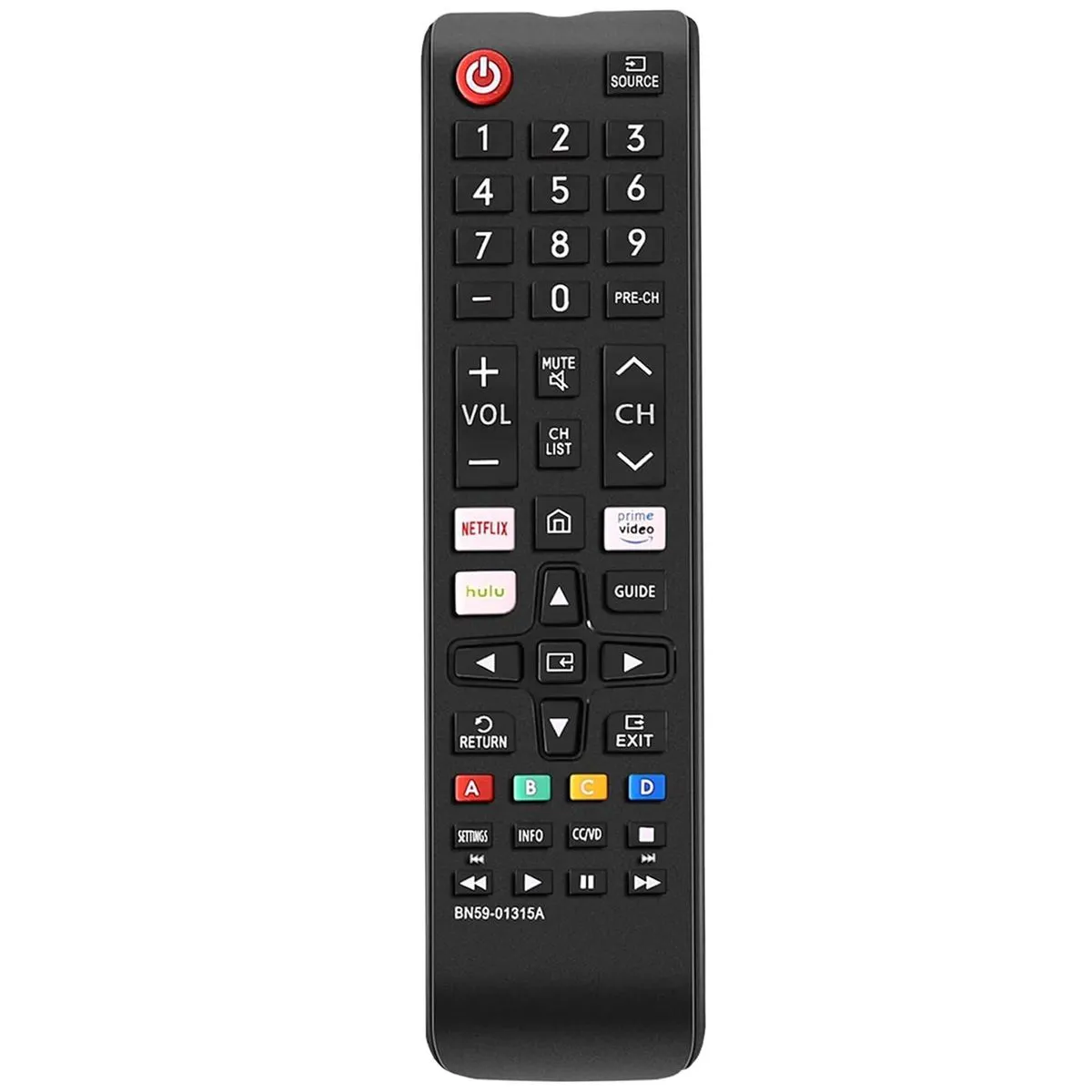 BN59-01315A Universal Remote Control Compatible With Samsung TVs Models LCD