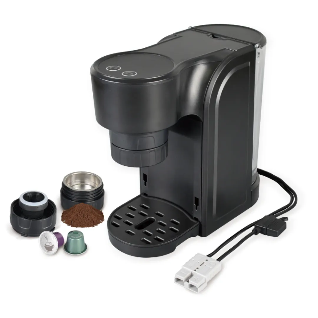 12V Coffee Machine - Capsule/Pod and Ground Coffee